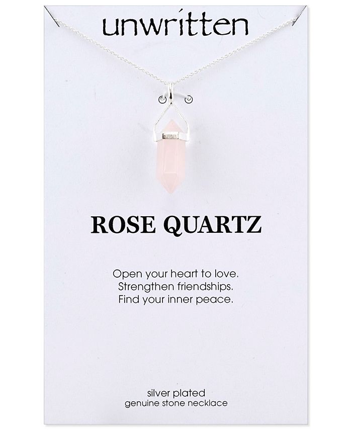 Macys shop unwritten necklaces