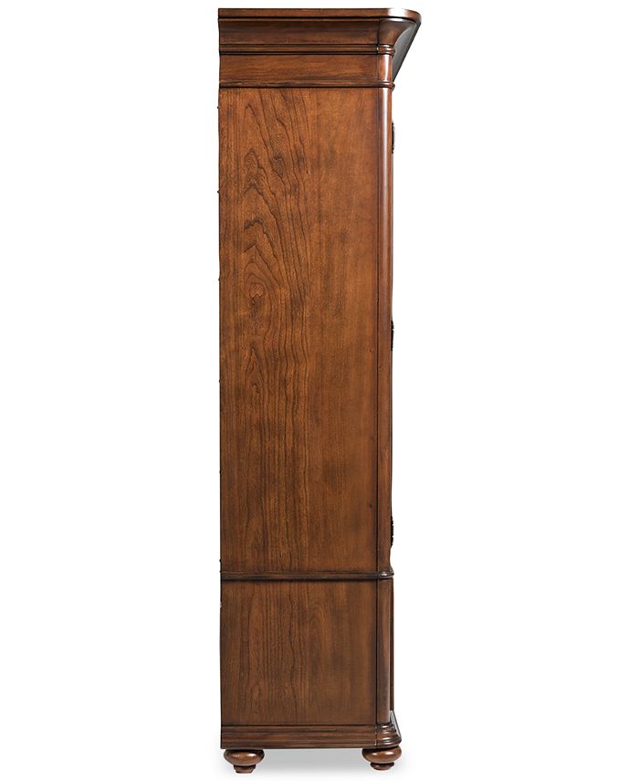 Furniture Clinton Hill Cherry Home Office Door Bookcase Macy's
