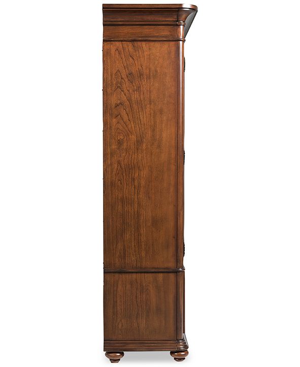 Furniture Clinton Hill Cherry Home Office Door Bookcase, Created for Macy&#39;s & Reviews ...