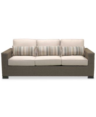 Furniture - Del Mar Wicker Outdoor Sofa