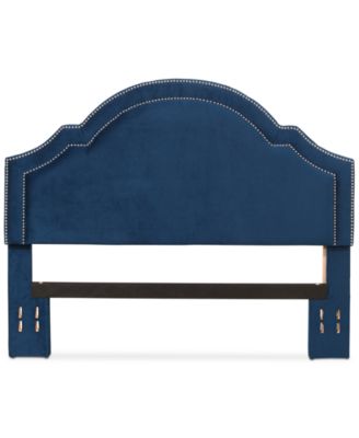 BLUSH & BRASS - Anastasia Velvet Headboard - Full/Queen, Quick Ship