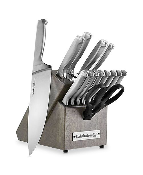 Classic 15-Pc. Self-Sharpening Stainless Steel Cutlery Block Set
