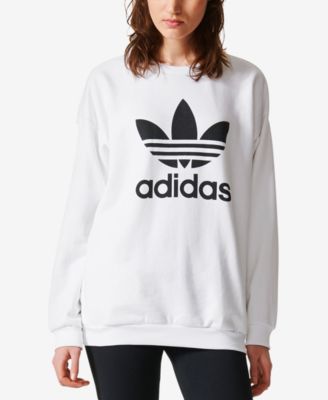 adidas relaxed logo sweatshirt