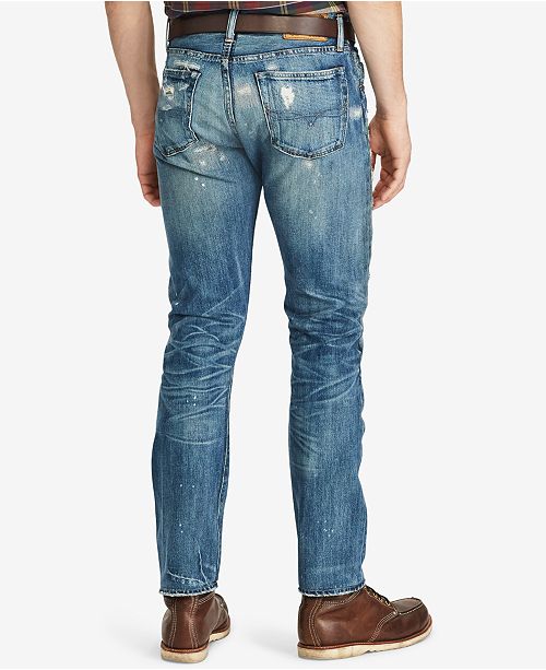 polo ralph lauren ripped jeans