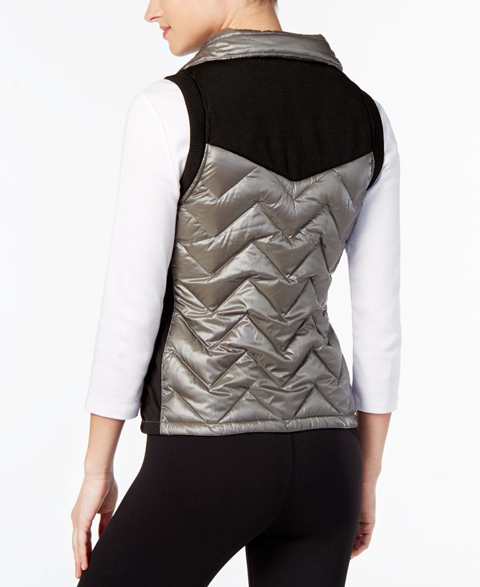 Calvin Klein Chevron Quilted Vest, Created for Macy's & Reviews