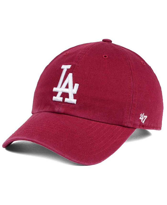 47 Brand Los Angeles Dodgers Clean Up Hat in White