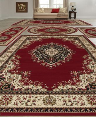 KM Home - Vienna Kerman Red 5-Pc. Set