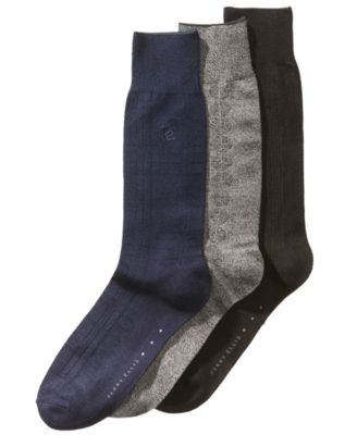 Perry Ellis - Men's Textured Dress Socks
