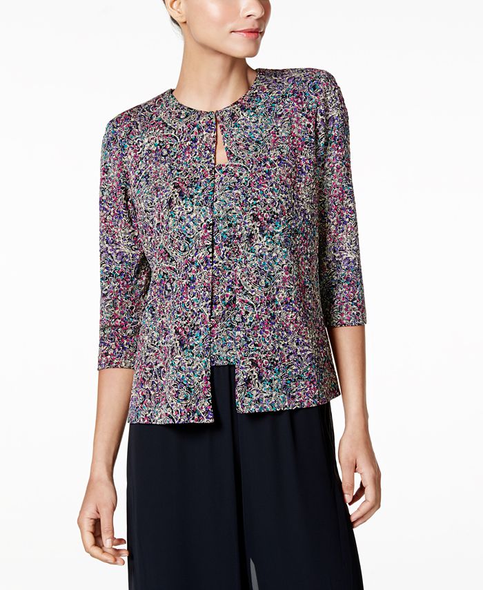 alex evenings tops and jackets
