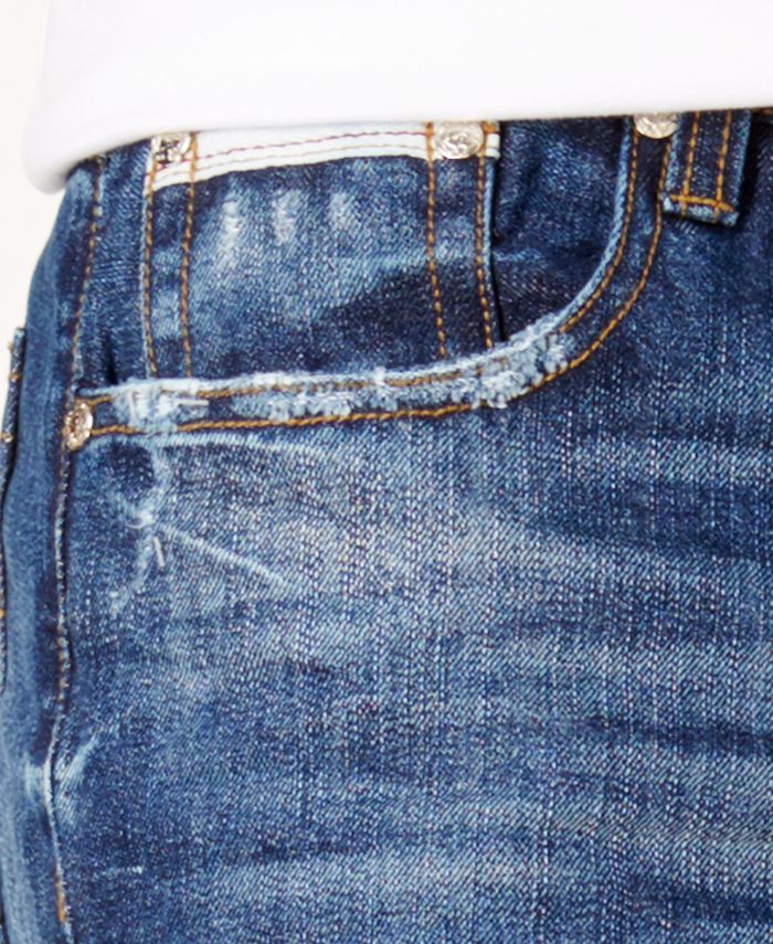 Heritage America Men's Indigo Ripped Jeans - Macy's