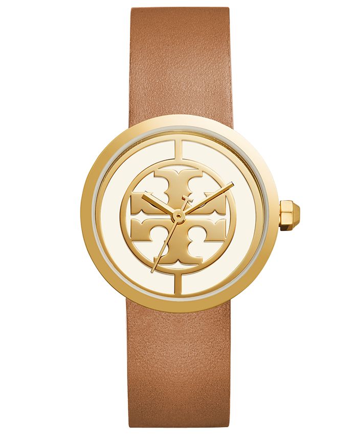 Tory Burch Women's Classic T Two-Tone Stainless Steel Bracelet Watch 36mm -  Macy's