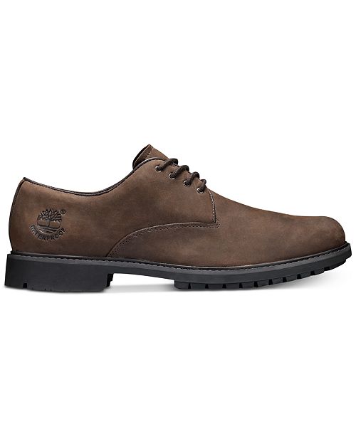 timberland men's stormbuck plain toe waterproof derby