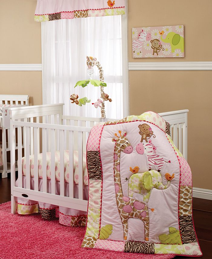Carter's Jungle 4Pc. Crib Bedding Set Macy's