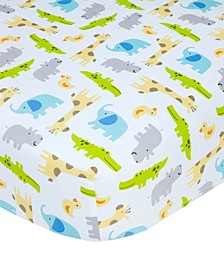  100% Cotton Sateen Fitted Crib Sheet