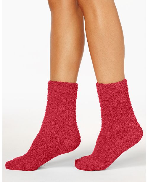Charter Club Women's Supersoft Fuzzy Cozy Socks, Created for Macy's
