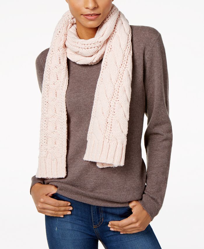 Charter Club CableKnit Scarf, Created for Macy's Macy's