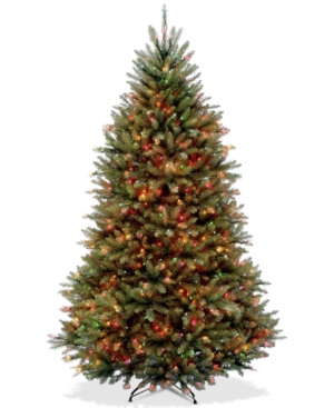 National Tree Company 7' Dunhill Fir Full-Bodied Tree With 700 Multicolor Lights