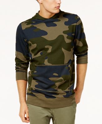 American Rag - Men's Washed Camouflage-Print Hoodie