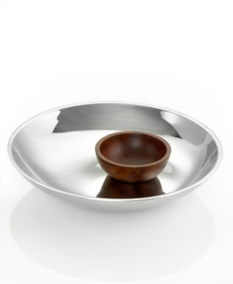 Hotel Collection - Serveware, Stainless Chip and Dip