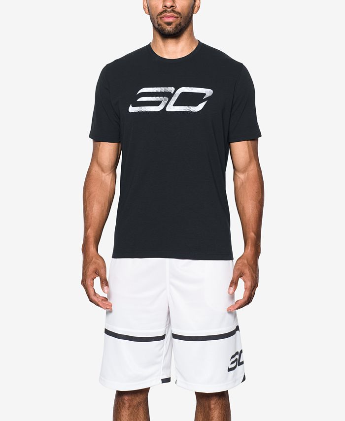 Under Armour Men's Steph Curry Logo Charged T-Shirt & Reviews - T- Shirts Men - Macy's
