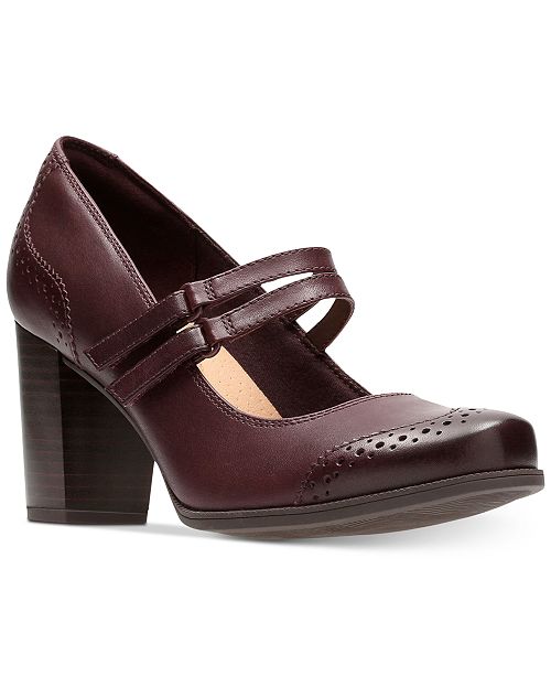 Clarks Collection Women's Claeson Tilly Mary Jane Pumps & Reviews ...