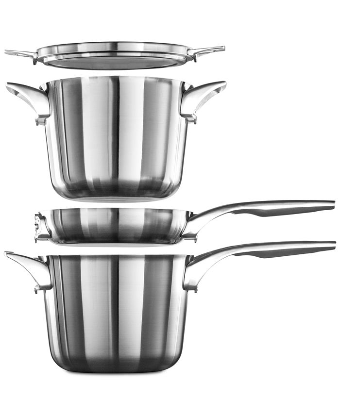 Calphalon Premier Space Saving Stainless Steel 15 Piece Pot and Pan Cookware  Set, 1 Piece - Kroger