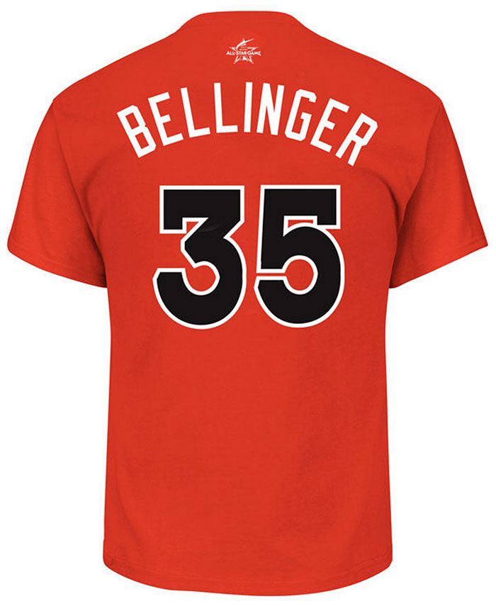 Majestic Los Angeles Dodgers Cody Bellinger Jersey T Shirt Mens