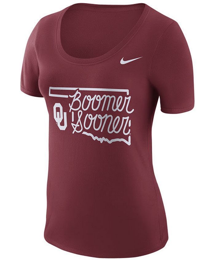 Nike Women's Oklahoma Sooners State Local Elements T-Shirt - Macy's