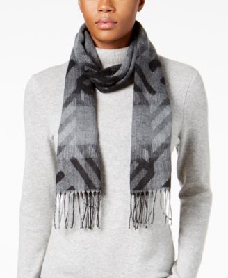 Cejon Geo Print Italian Acrylic Scarf Macy's