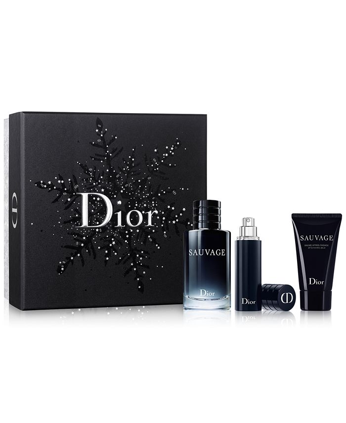 Dior Men's 3-Pc. Sauvage Gift Set - Macy's