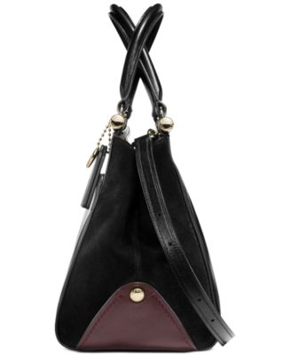 コーチ　Coach Selena Gomez ブラックボディバッグ Sell Coach x Selena Gomez Bunny Embroidered Belt Bag - Black