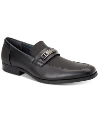 calvin klein men's leather shoes