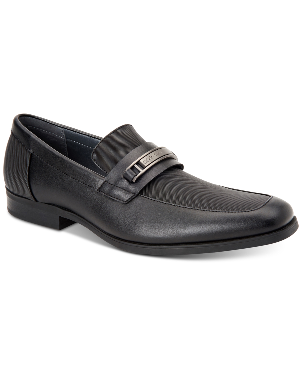 Calvin Klein Men s Jameson Soft Leather Loafers Men s Shoes Smart Closet