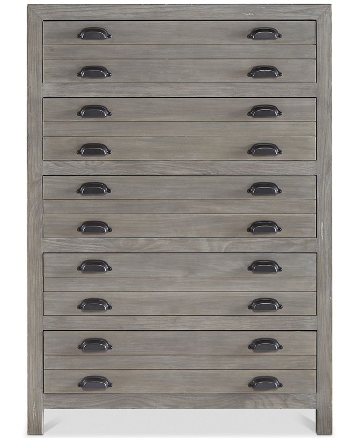 Furniture Broadstone Storage Bedroom Furniture, 3Pc. Set (King Bed