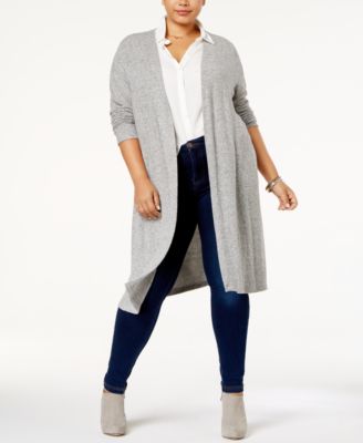 BCX Trendy Plus Size Duster Cardigan