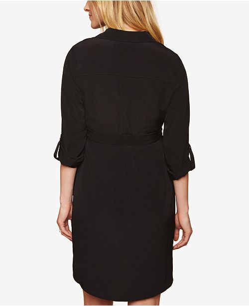 motherhood maternity shirt dress