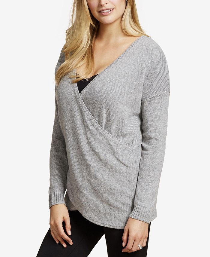 Jessica Simpson Wrap Nursing Top Macy's