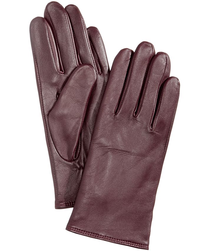 Louis Vuitton Monogram Cashmere Lined Leather Gloves - Black