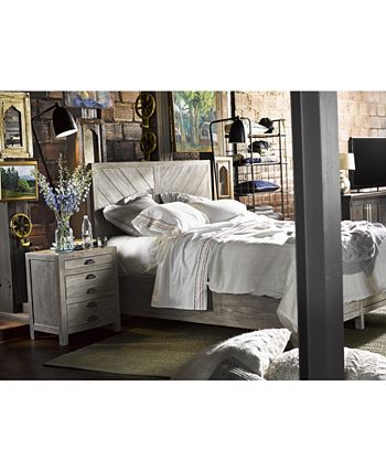 Furniture - Broadstone Storage Bedroom  Set, 3-Pc. Set (King Bed, Chest & Nightstand)