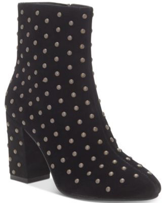 womens studded booties