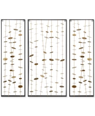 Madison Park Signature - Clement Metal Wall Decor, Set of 3
