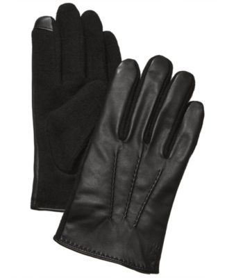 Polo Ralph Lauren Men's Hand-Stitched Nappa Leather Touch Gloves - Macy's