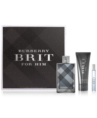 burberry brit gift set for him