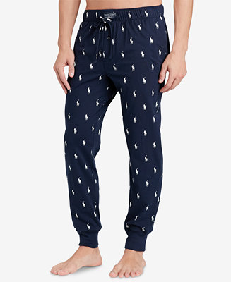 Polo Ralph Lauren Men's Lightweight Cotton Logo Pajama Pants - Macy's