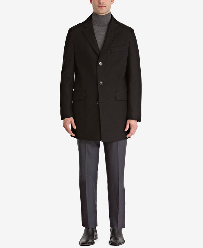 Macys mens overcoat deals sale
