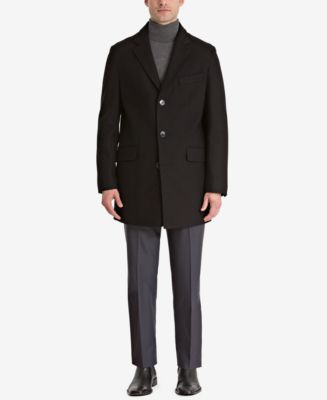 Bar III Men's Slim-Fit Overcoat, Created for Macy's - Macy's