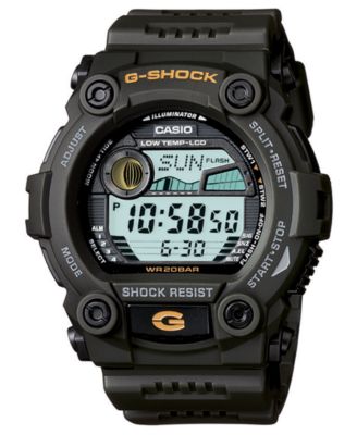 g shock dark green