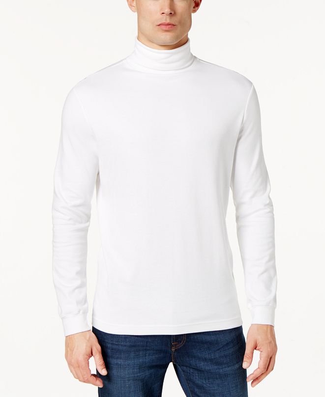 Club Room Men's Solid Turtleneck, Created for Macy's & Reviews ...