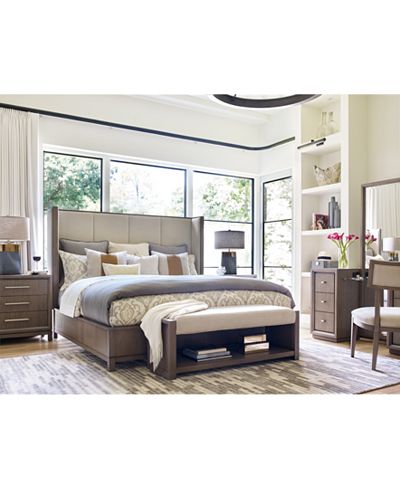 Rachael Ray Highline Upholstered Bedroom Furniture Collection