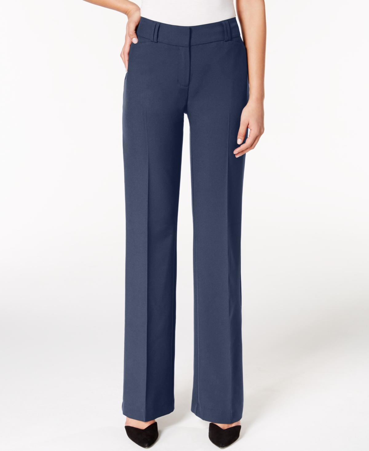 Alfani Essential Curvy Bootcut Pants, Regular, Long & Short Lengths, Created for Macy's